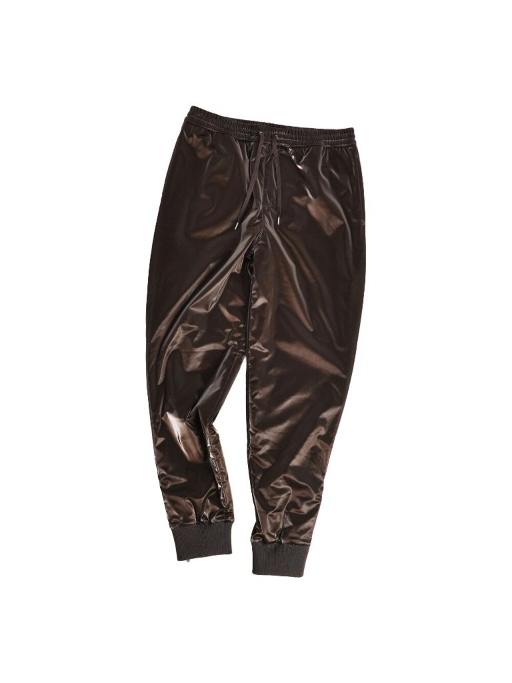 Hermes Pants Long Easy Polyester Brown 42